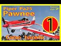 🏆Como construir aeromodelo pa-25 pawnee. Cap.1de3