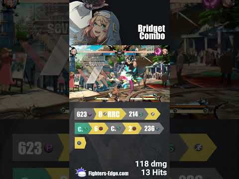 Bridget DP RRC conversion #ggst_br #ggst #fightinggames #fgc #combos #fgc #guiltygear #strive