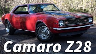 Chevy's answer to the Mustang! || 1968 Chevrolet Camaro Z/28 302 [4 Speed] || Full Tour & Start Up