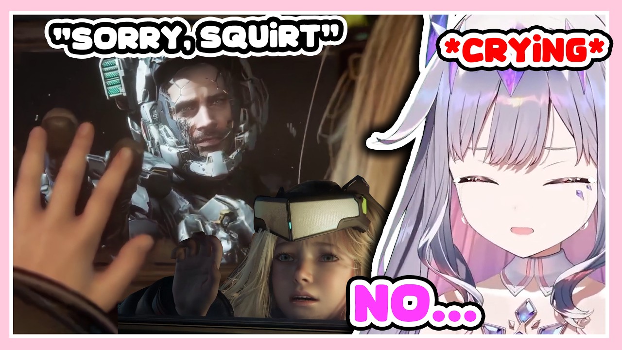 PRAGMATA Sad Ending Made Biboo Cry Hard On Stream And It Broke Everyone...【Koseki Bijou / HoloEN】