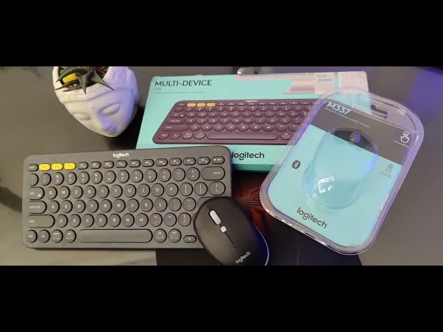 Logitech K380 & Logitech M337 Wireless keyboard-MouseUnboxing (For Mac, Windows, Android & iOS)
