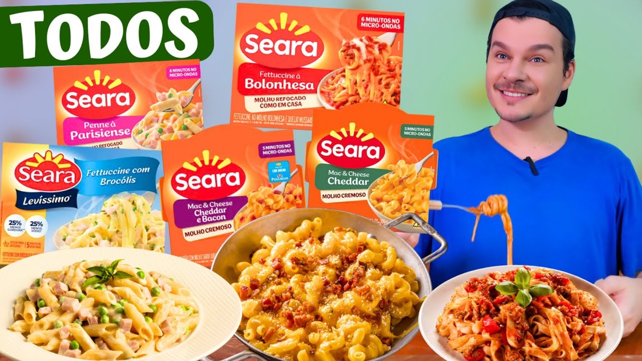 PROVAMOS TODOS: MACARRÃO CONGELADO DA SEARA - Vale a pena?