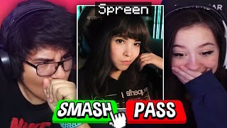 hicimos SMASH OR PASS pero con STREAMERS 🥵