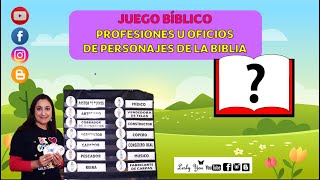 Idea juego Profesiones y oficios  de 20 personajes biblicos by Lesly yeu 6,281 views 1 year ago 8 minutes, 50 seconds