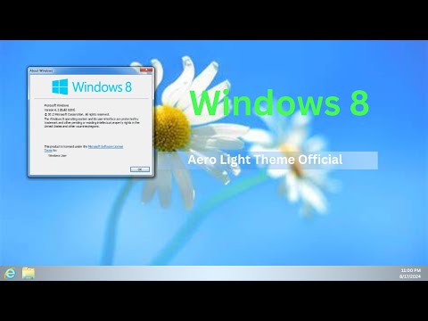 How to enable Aero Lite Theme in Windows 8! 🔥😱 #windows #windows8 #aero