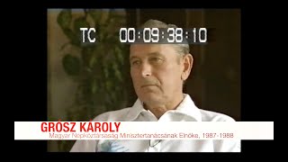 Magánbeszélgetés KÜLÖNKIADÁS - Grósz Károly 1. rész