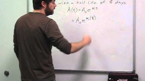 Exponential Growth and Decay (VIII)