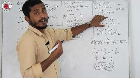Inter_1st_Yea_ Maths_Chapter 03_Part 05_"Straight Lines"