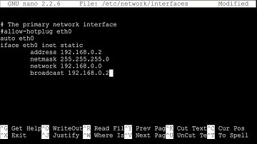 Konfigurasi IP Address Debian 8 Server