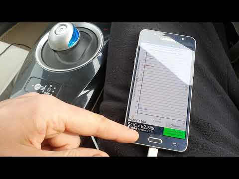 тест подогрева ВВБ часть2 leaf ze0