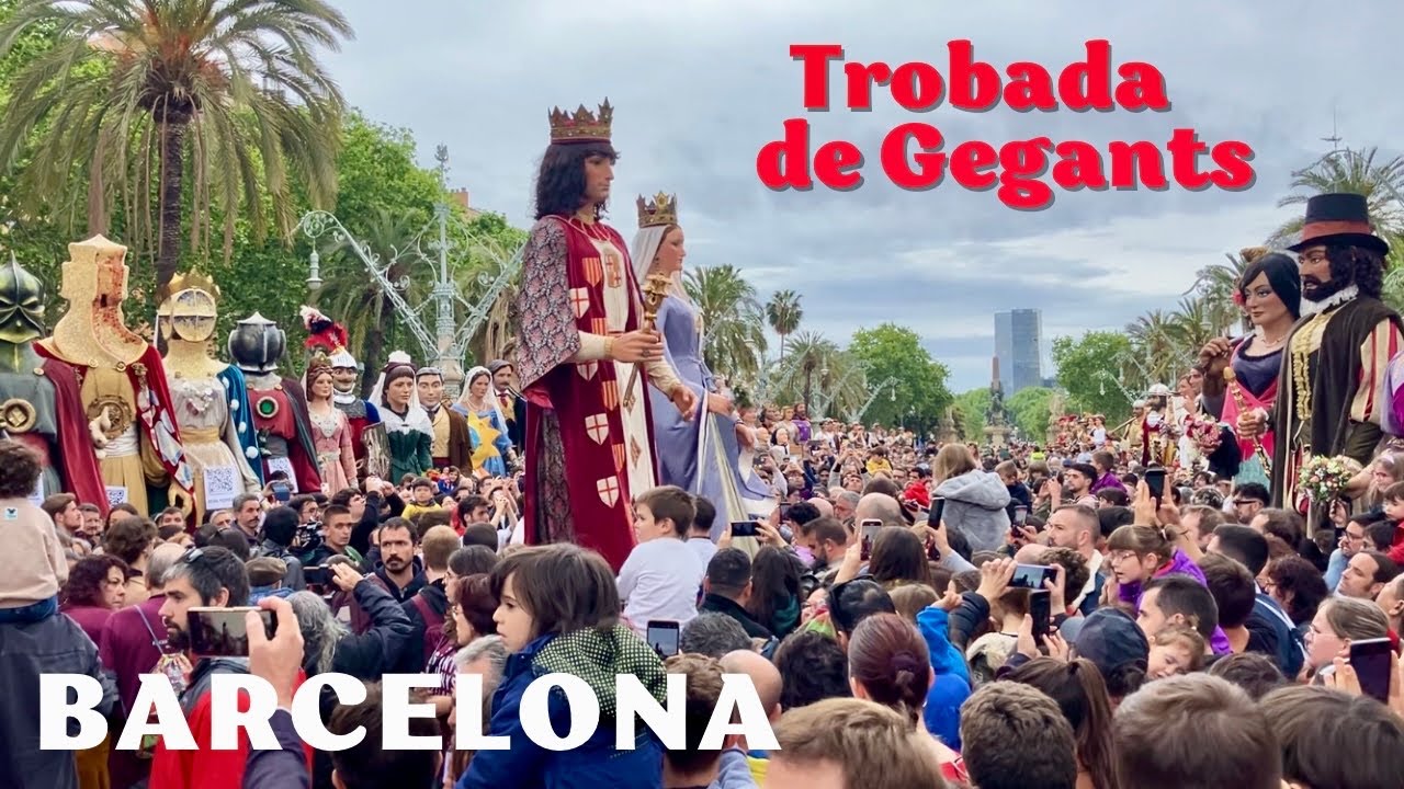 Trobada Nacional de Gegants Barcelona 2024 - Celebration of 600 Years of Giants