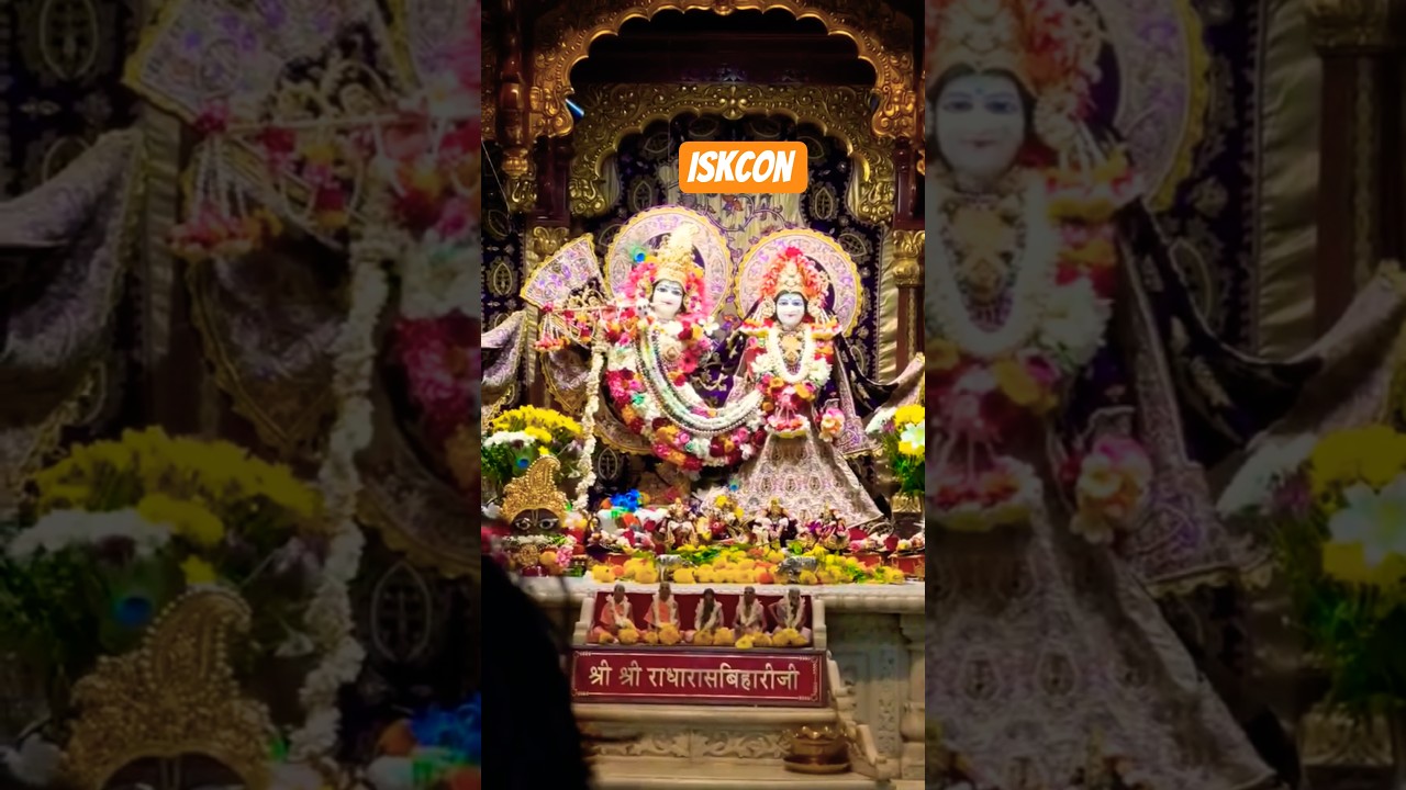 ISKCON Juhu Mumbai Live Darshan – Mangal & Sandhya Aarti 