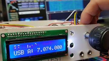 First Test of HD SDR with uBITX (CEC Firmware Version 1.072)