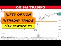Option Trading In Nifty Option | 1:3 Risk Reward Achieved