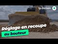 Rglage en recoupe au bouteur