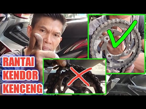 Video: Apa penyebab rantai sepeda motor yang kendor?