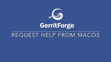 Request Help on Gerrit Code Review from MacOS