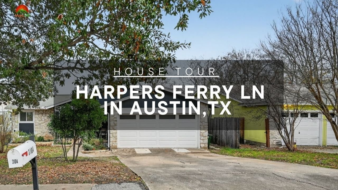 MLS House Tour: 3104 Harpers Ferry Ln in Austin, TX - Beautifully Improved Home with Garden Oasis