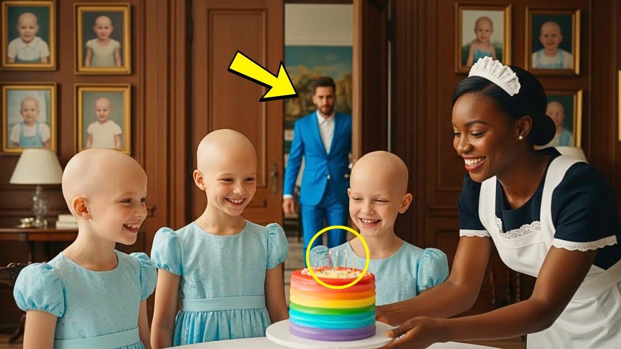 DIE DRILLINGE DES MILLIARDÄRS STANDEN VOR DEM ENDE — BIS DIE NEUE MAGD ALLES ÄNDERTE