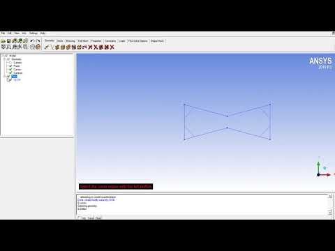 2D CD Nozzle Meshing ICEM CFD | L.Prawin