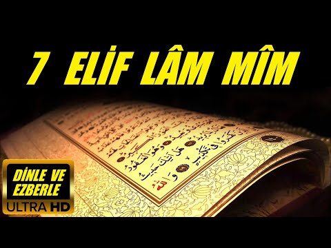 7 Tekrarlı Elif Lam Mim - Dinle, Ezberle.