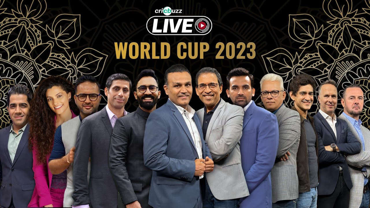 World Cup 2023 Cricbuzz Live's Squad featuring all your favourite cricket experts! YouTube