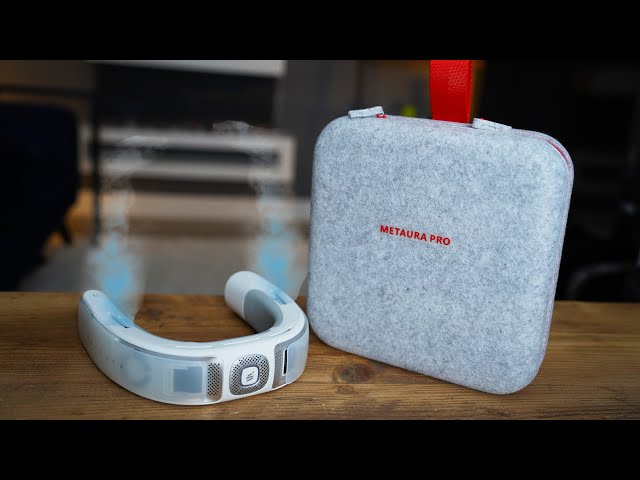 The Worlds First Wearable Air Conditioner! Metaura Pro Review 