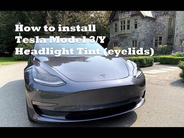 Model 3 headlight tint