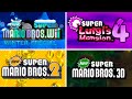 All 4x New Game Versions of New Super Mario Bros. Wii