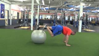 PB Jack Knife Feet On Ball