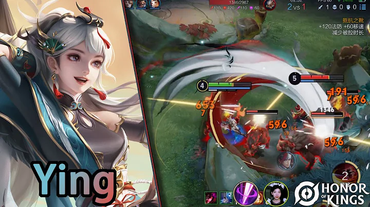 Honor of Kings（Ying）Ying's most beautiful skin｜A skins mais bonita de Ying - DayDayNews