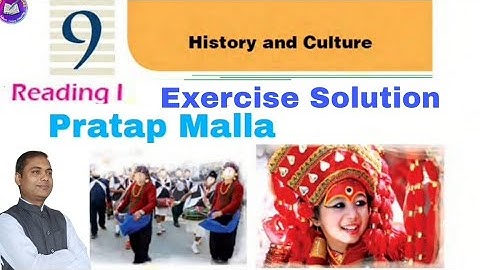 Class 10 || Unit 9 || Pratap Malla || Exercise Solution