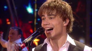 2009 Norway Alexander Rybak - Fairytale 1St Place At Eurovision Song Contest In Moscow 4K Uhd