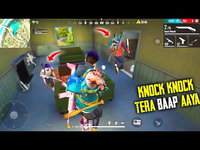 Free Fire Live Duo to Duo Game With 46 Player - Garena Free Fire