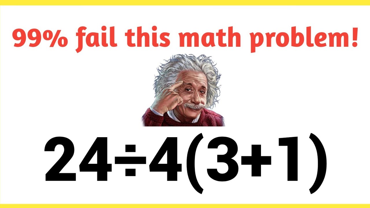 🤯 99% FAIL This Simple Math Problem! - YouTube