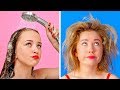 KURZE HAARE vs. LANGE HAARE PROBLEME ||| Lustige und unangenehme Situationen bei 123 GO!