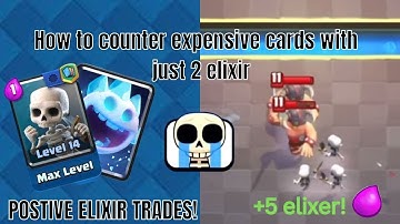 How to get POSITIVE ELIXIR trades in Clash Royale
