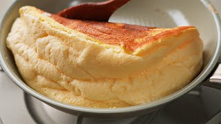 Fluffy and soft Souffle omelet : It's so delicious and so simple