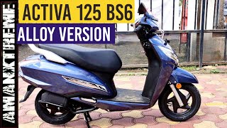 Honda Activa 125 BS6 Alloy review :- Most detailed review of Activa 125 BS6 Fi