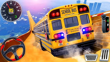 Impossible Bus Stunt Racing 2024 - Mega Ramp Driving Simulator 3D - Android GamePlay #1