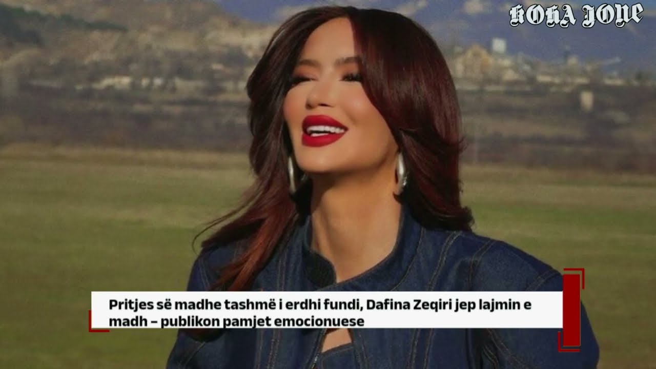Pritjes së madhe tashmë i erdhi fundi, Dafina Zeqiri jep lajmin e madh – publikon pamjet emocionuese