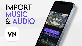 How To Import Music To VN Video Editor On iPhone screenshot 5