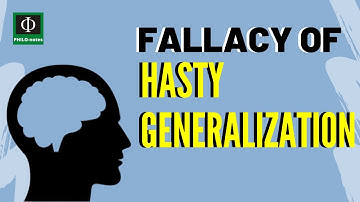 Hasty Generalization