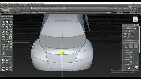 Autodesk Alias Tutorial - Car Modeling in Alias Part 5