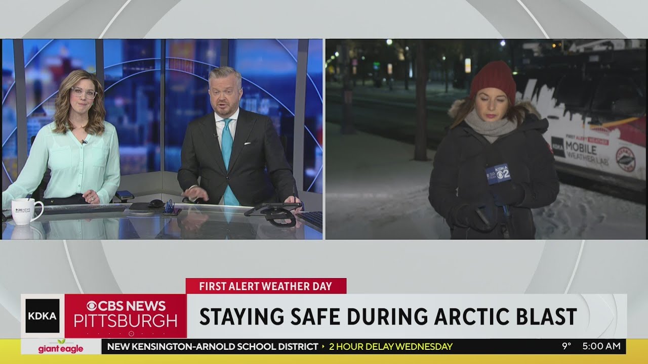 Staying safe during Arctic blast of cold air with bitter temperatures ...