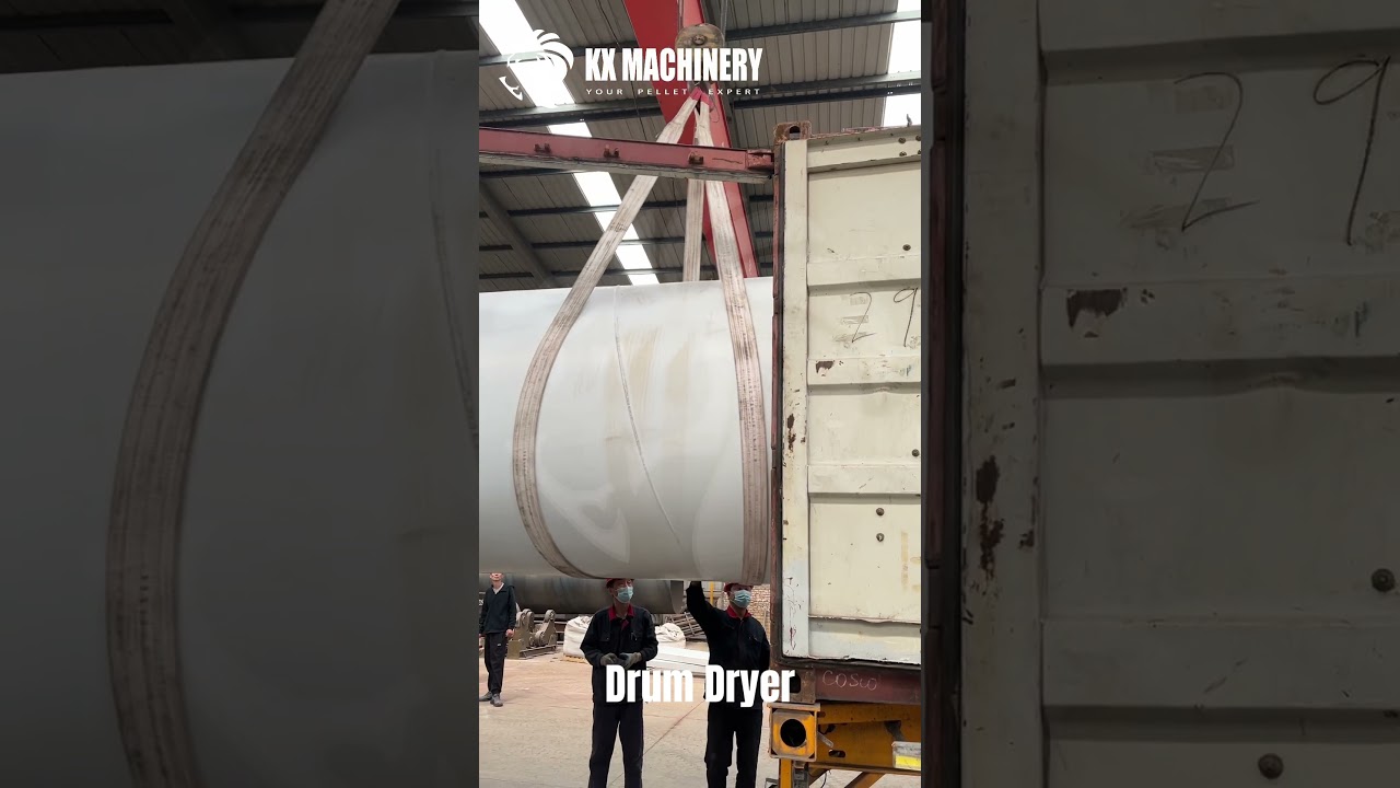 Biomass Wood Drum Dryer for Delivery High Moisture Content Wood Dryer Machine