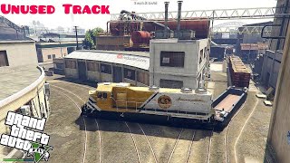 Running on Unused Track | Extended Railway Track Mod in Grand Theft Auto V