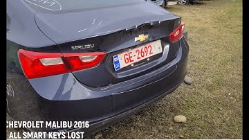 Autel IM608 Chevrolet Malibu 2016 all key lost programming