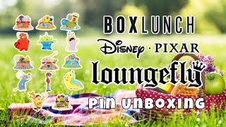 Disney Pixar Picnic Mystery Pin Set Unboxing