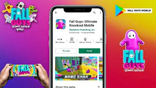FALL GUYS MOBILE NOW || HOW TO DOWNLOAD FALL GUYS ULTIMATE KNOCKOUT MOBILE | G1 Gaming screenshot 2